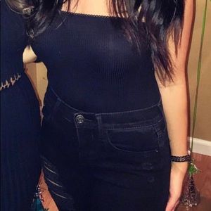 Black body suit